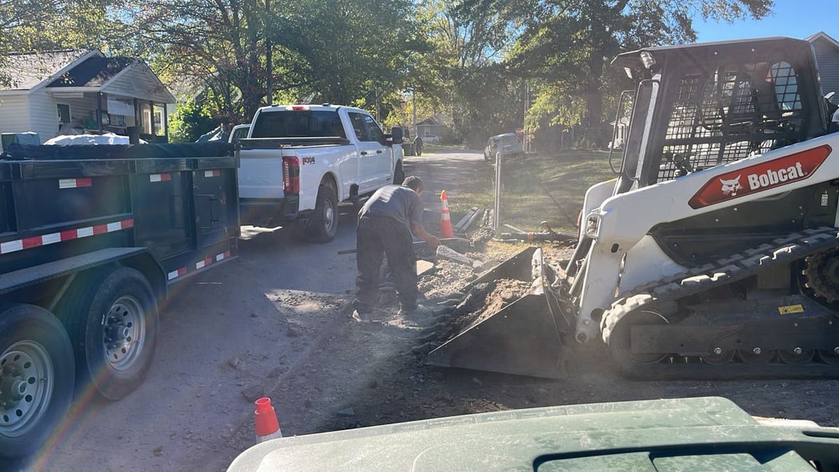 Local Concrete Co portfolio project in Denver, NC (Lincoln County) — concrete demolition, removal, and full-replacement work delivered by our pay-on-completion crew across the Carolinas, 4000 PSI mix, structural rebar, 28-day cure.
