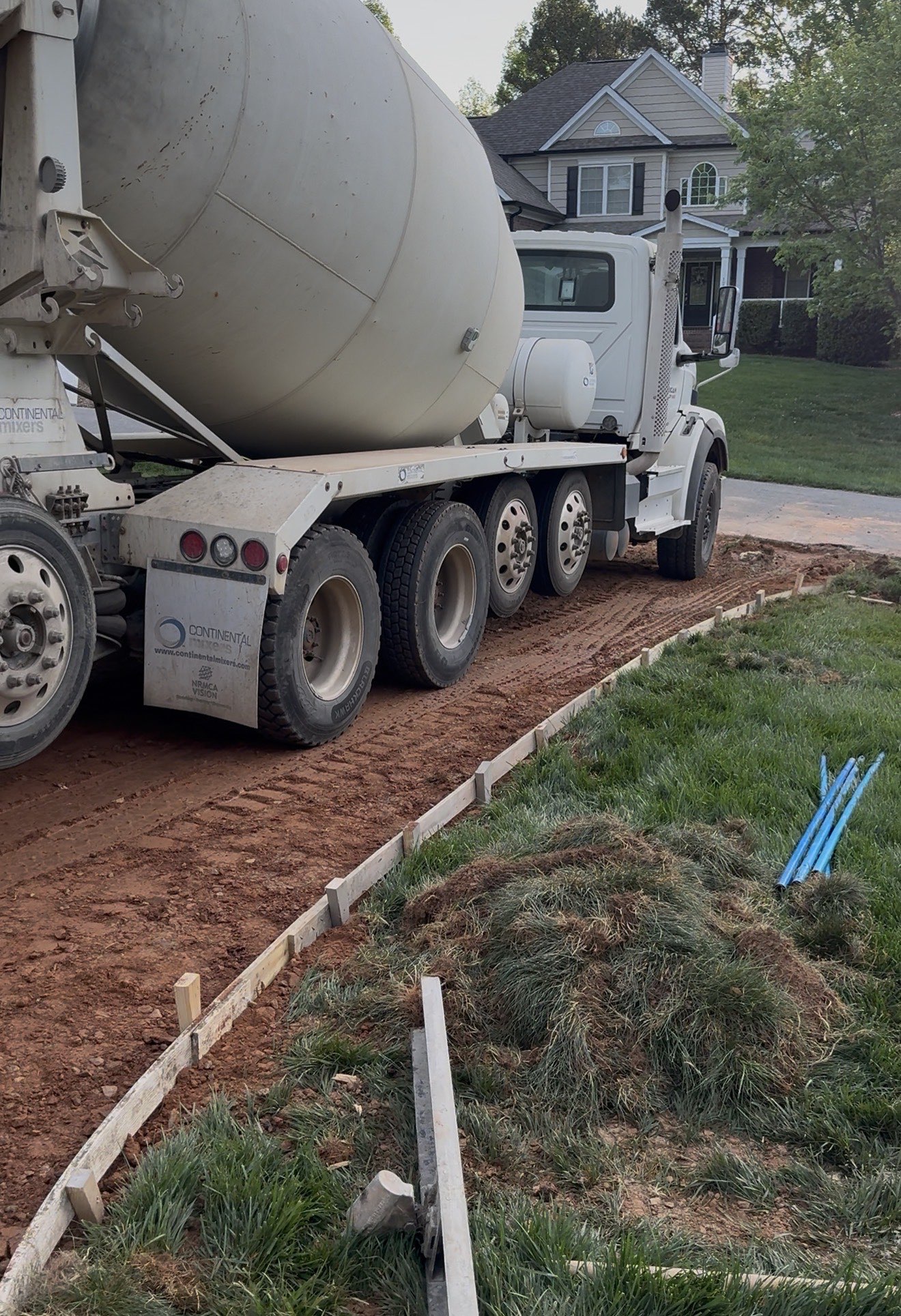 Quality Check on Every Truck — step 09 of a Local Concrete Co project in Davidson, NC