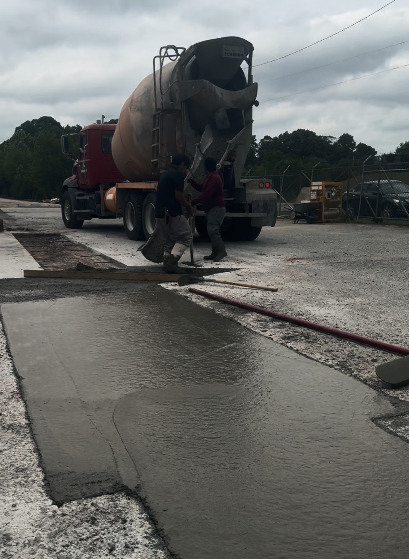 One Steady, Unbroken Placement — step 10 of a Local Concrete Co project in Davidson, NC