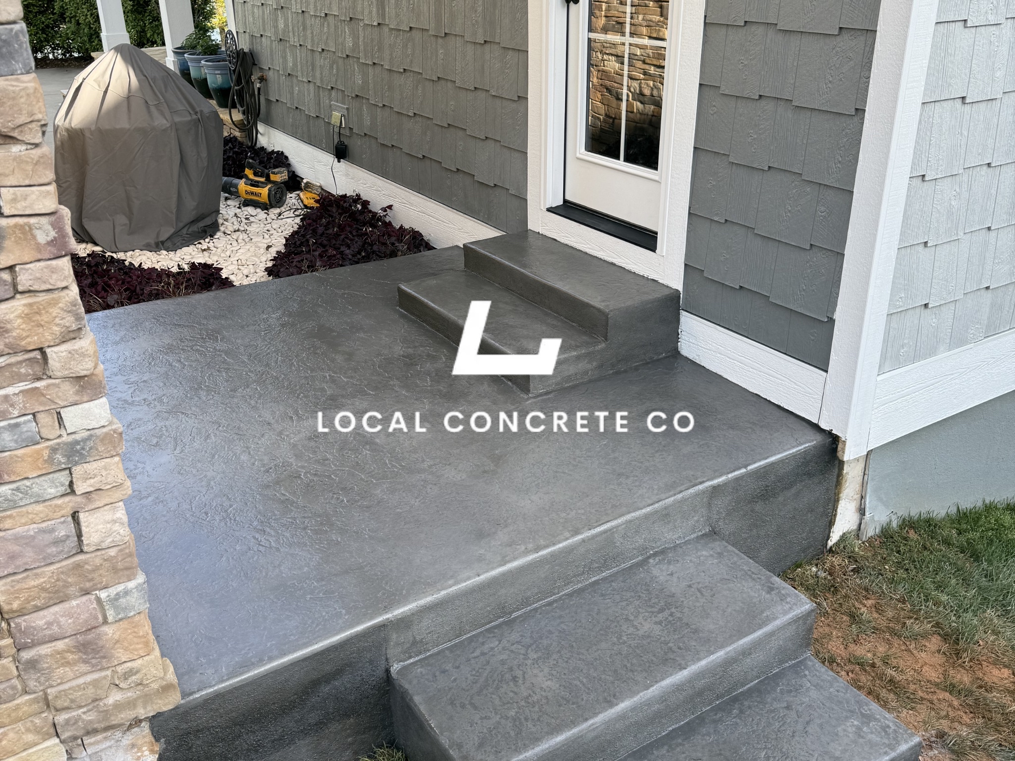 Leaving the Site Better Than Found — step 18 of a Local Concrete Co project in Davidson, NC