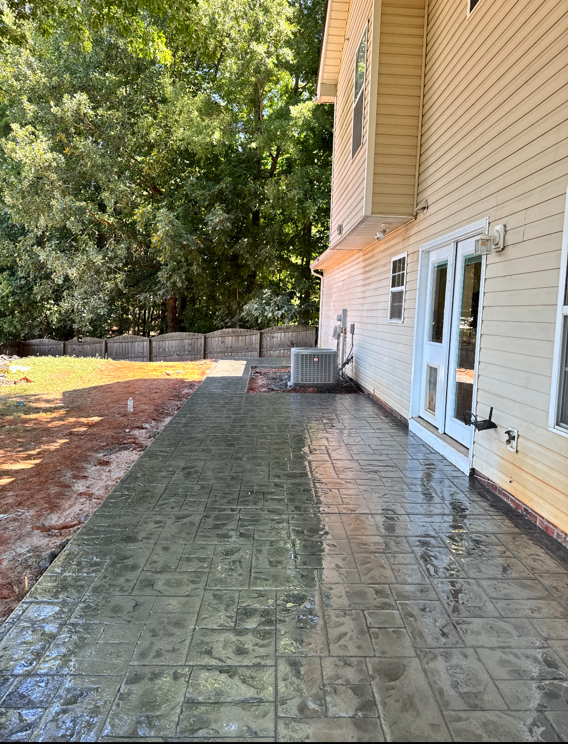 Davidson stamped concrete project 2 — Local Concrete Co