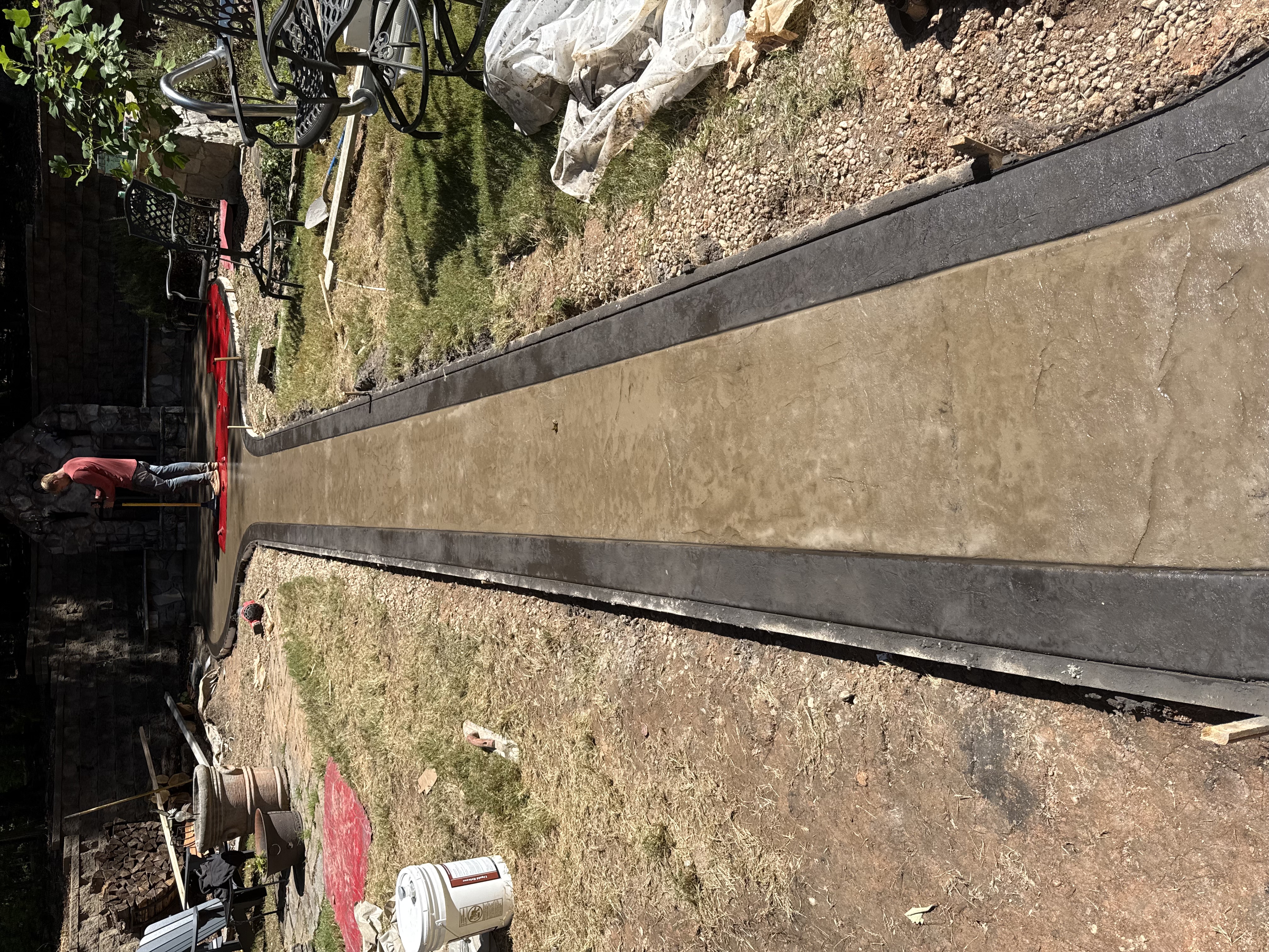 Davidson stamped concrete project 4 — Local Concrete Co