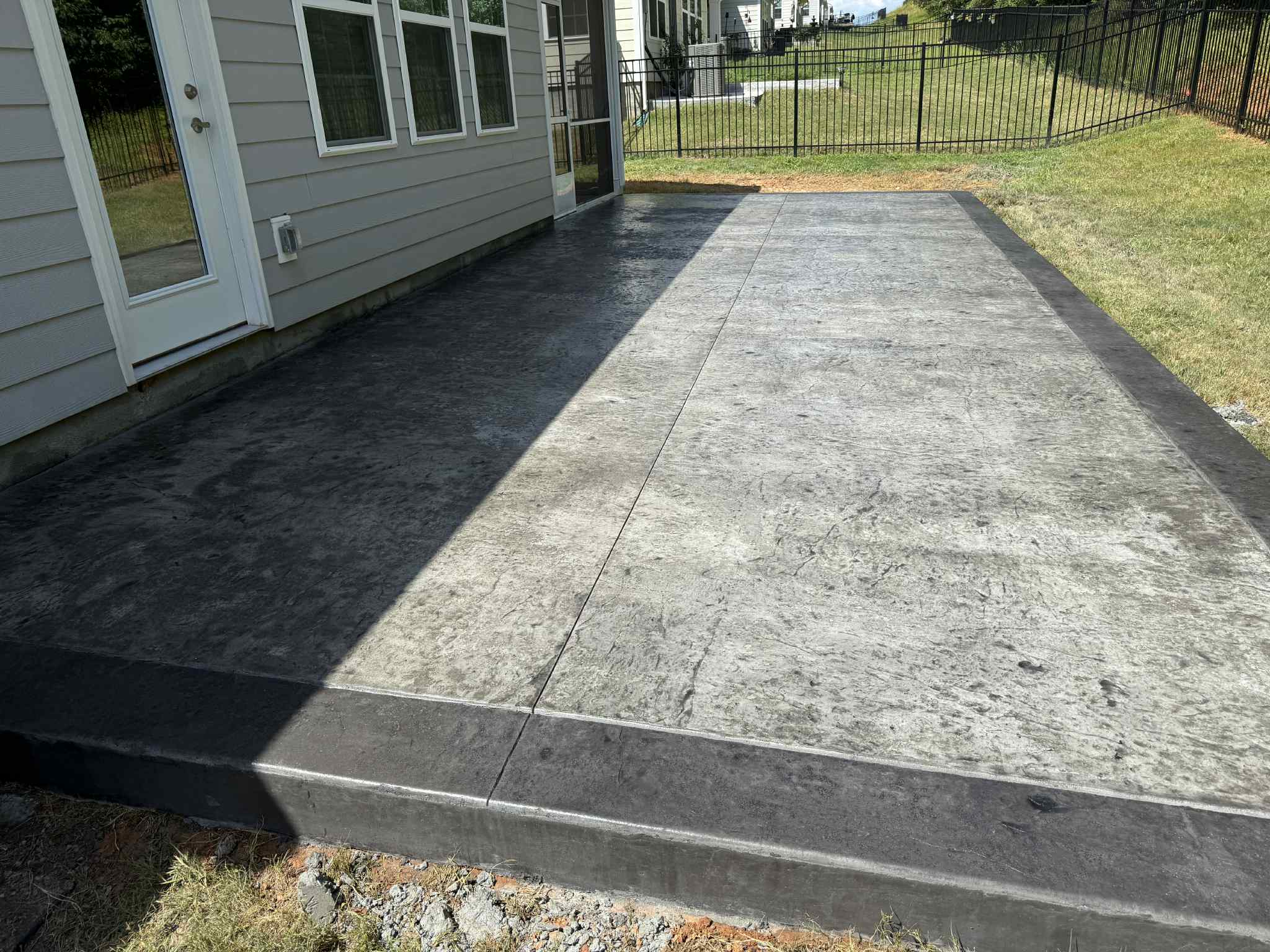Davidson stamped concrete project 6 — Local Concrete Co