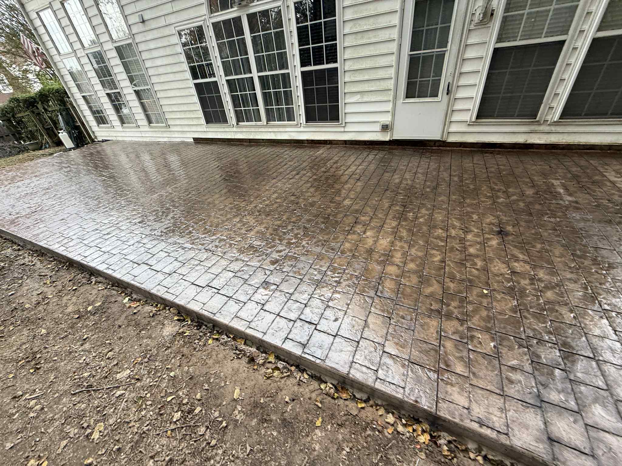Davidson stamped concrete project 7 — Local Concrete Co